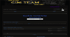 Desktop Screenshot of cin1team.biz