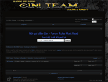 Tablet Screenshot of cin1team.biz